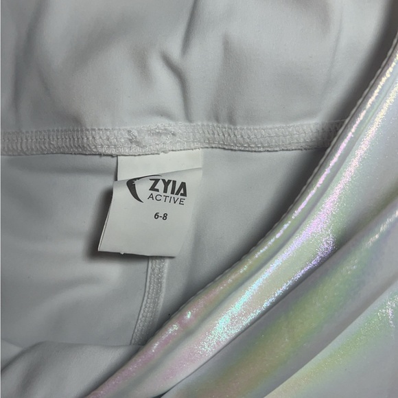 ZYIA Unicorn Iridescent White Legging - Picture 7 of 8